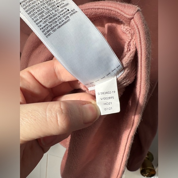 Athleta Cozy Karma Asymmetrical Pullover in Palermo Pink, Size Extra Large XL - Picture 10 of 15